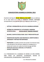 Convocatoria
